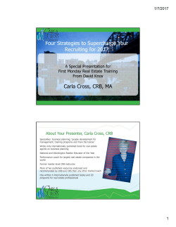 Four Strategies to Supercharge Your Recruiting for 2017 Carla