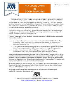 01. PTA Local Units in Good Standing
