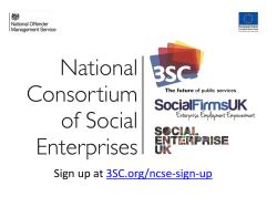 NCSE presentation - Social Enterprise East of England