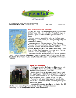 Allan Ferguson Newsletter May 15