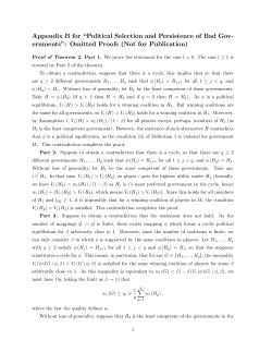 Appendix B for &ldquo;Political Selection and Persistence of Bad Gov