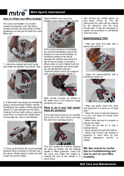 Mitre Ball Care Guide