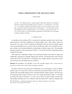 Strong Approximation in the Apollonian Group