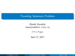 Traveling Salesman Problem