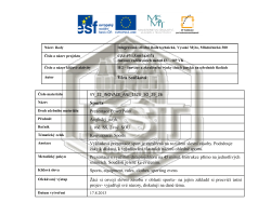 Prezentace aplikace PowerPoint - Integrovan&aacute; středn&iacute; &scaron;kola