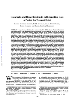 Cataracts and Hypertension in Salt
