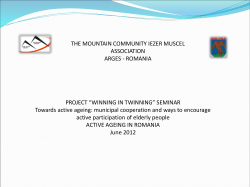 Active ageing means empowering us as we age so that we can