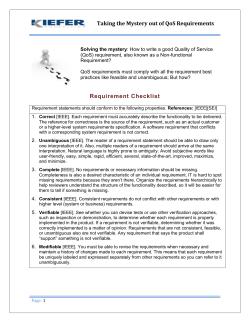 Developing Requirements