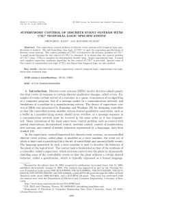 Supervisory Control of Discrete Event Systems with CTL* Temporal