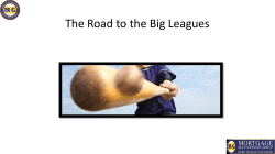 Road to the Big Leagues - Mortgage Mastermind Group, Mortgage