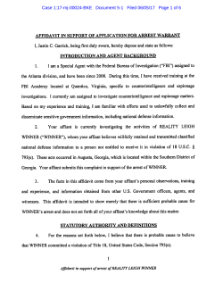 Affidavit
