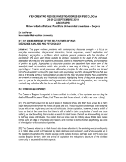 The Queen of England is reported to have said of the