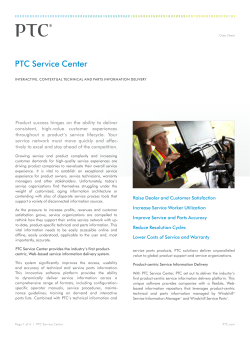 PTC Service Center