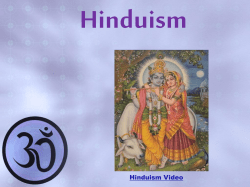 Hinduism File - Educate Together