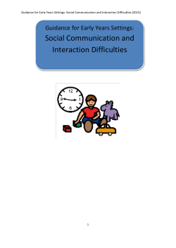 SCID Guidance 2015 - Swindon Schools Online