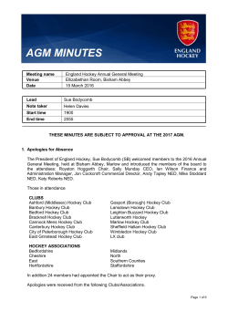 The minutes of the 2016 AGM can be found here.