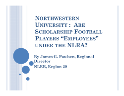 Presentations  - Cornell University, ILR School