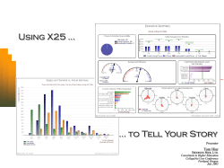classroom utilization: using x25 to tell your story