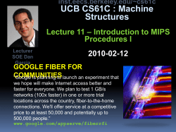 CS61C - Lecture 13 - Inst.eecs.berkeley.edu
