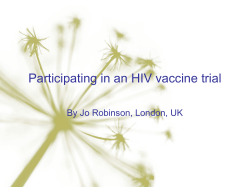 HIV Health and Treatment Team - UK-CAB