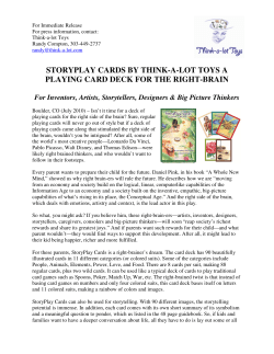 StoryPlay Cards by Think-a-lot Toys