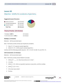 Lesson 30 - EngageNY