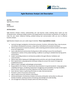 ONS POSITION PROFILE