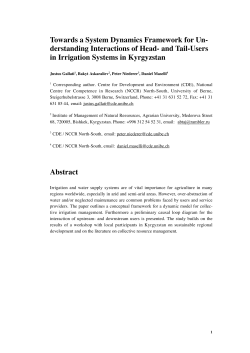 Towards a System Dynamics Framework for Un