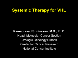 Mechanism Based Therapeutic Strategies in RCC: Learning from
