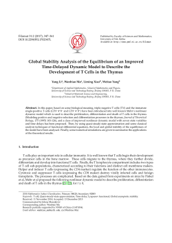 Global Stability Analysis of the Equilibrium of an Improved Time
