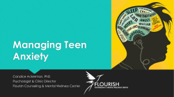 Managing Teen Anxiety