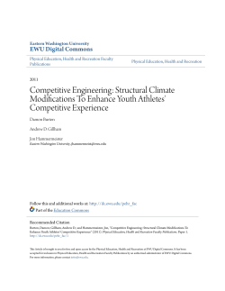 Competitive Engineering