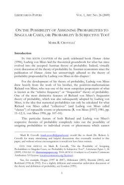 probability is subjective too!