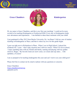 Grace Chambers Kindergarten