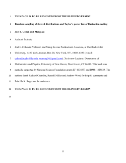 Random sampling of skewed distributions and Taylor`s power law of