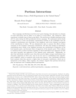 Partisan Interactions