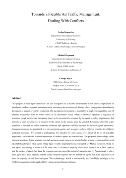 Towards a Flexible Air Traffic Management: Dealing With