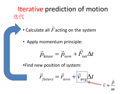 Analytical solution: constant force
