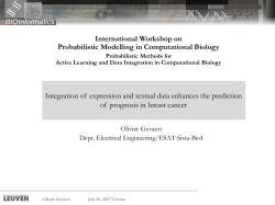 Integration of expression and textual data enhances the prediction of