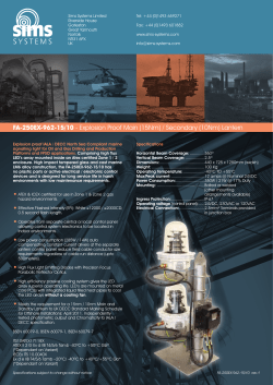 FA-250EX-962-15/10 - Explosion Proof Main (15Nm) / Secondary
