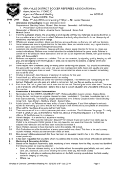 11/2/99 General Meeting - GDFRA