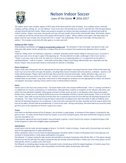 Nelson Indoor Soccer - Nelson Youth Soccer