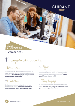 11 ways to win at work