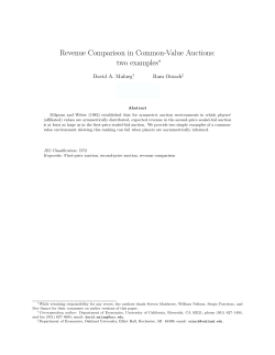 Revenue Comparison in Common-Value Auctions