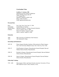 Curriculum Vitae - Health Sciences Center for Knowledge