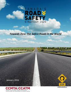 Rethink Road Safety - Road Safety Strategy 2025