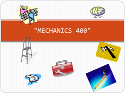 mechanics 400
