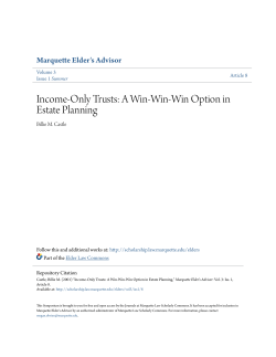 Income-Only Trusts: A Win-Win-Win Option in Estate Planning