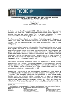 DOUBLE FAULT FOR STEPPING OVER THE LINE: A SIMPLE