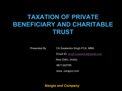 Audit of Provident Fund Trusts